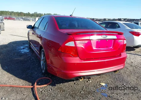 2010 Ford Fusion Sport из США, поврежденный, VIN 3FAHP0KC6AR420729
